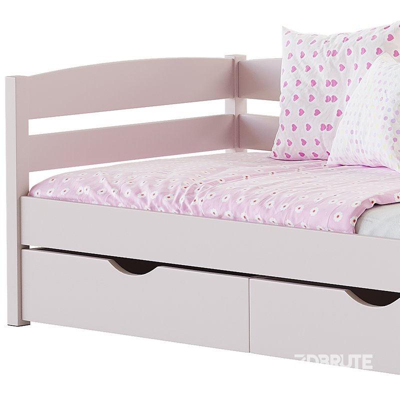 Alina bed with drawers Image 5
