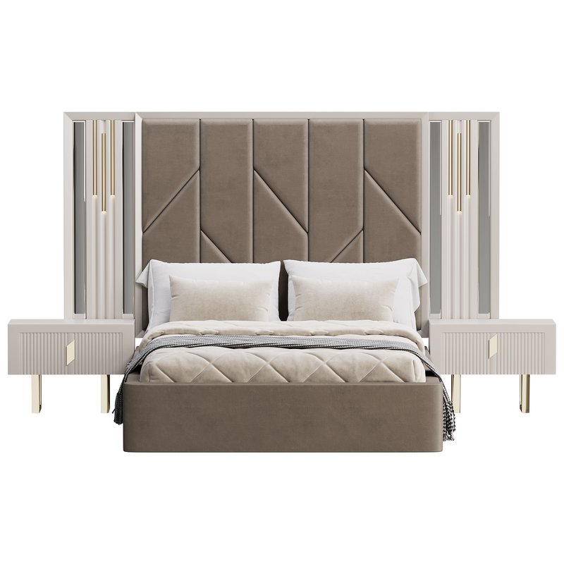 SHIMMY BEDROOM SET bed Image 6