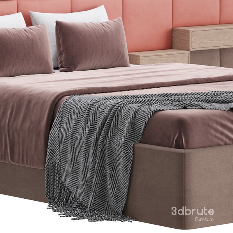 Double bed Roche Bobois COURCHEVEL Image 10