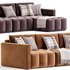 Sofa Retratil Articulado com Chaise BURLE - Thumbnail 6