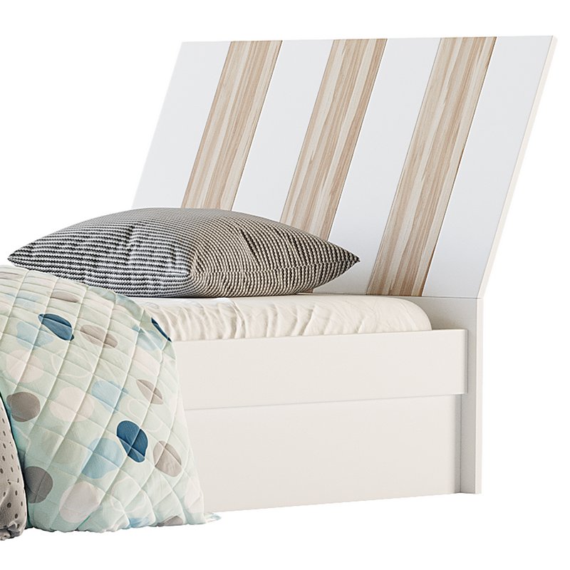 Bed Tomy Niki Lucas Oak A11 Image 5