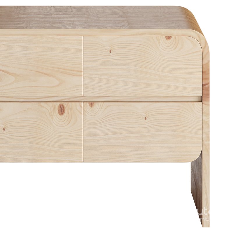 Cortez Natural Floating Dresser by Leanne Ford Image 6