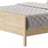HEMNES Bed frame dark gray stained - Thumbnail 6