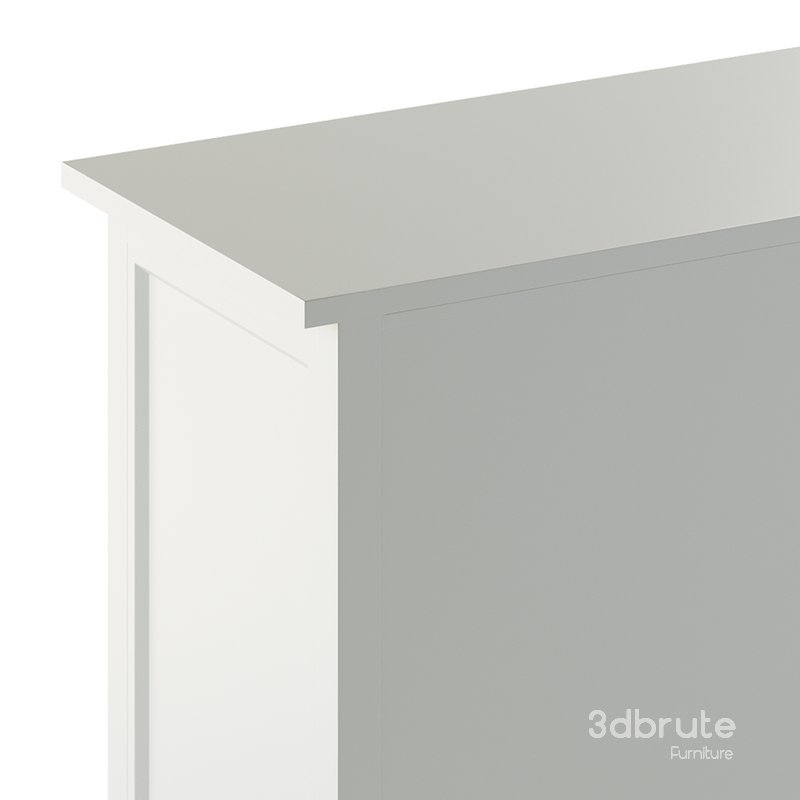 Harbor Grey 5-Drawer Chest Image 7