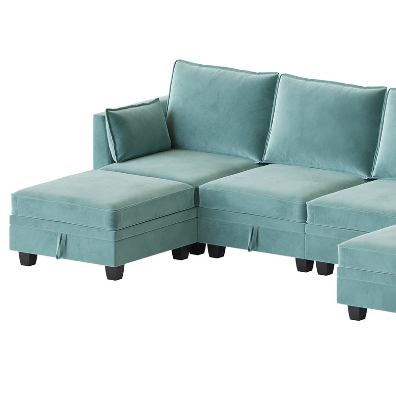 Sectional Sofa Convertible Sofa Bed Image 8