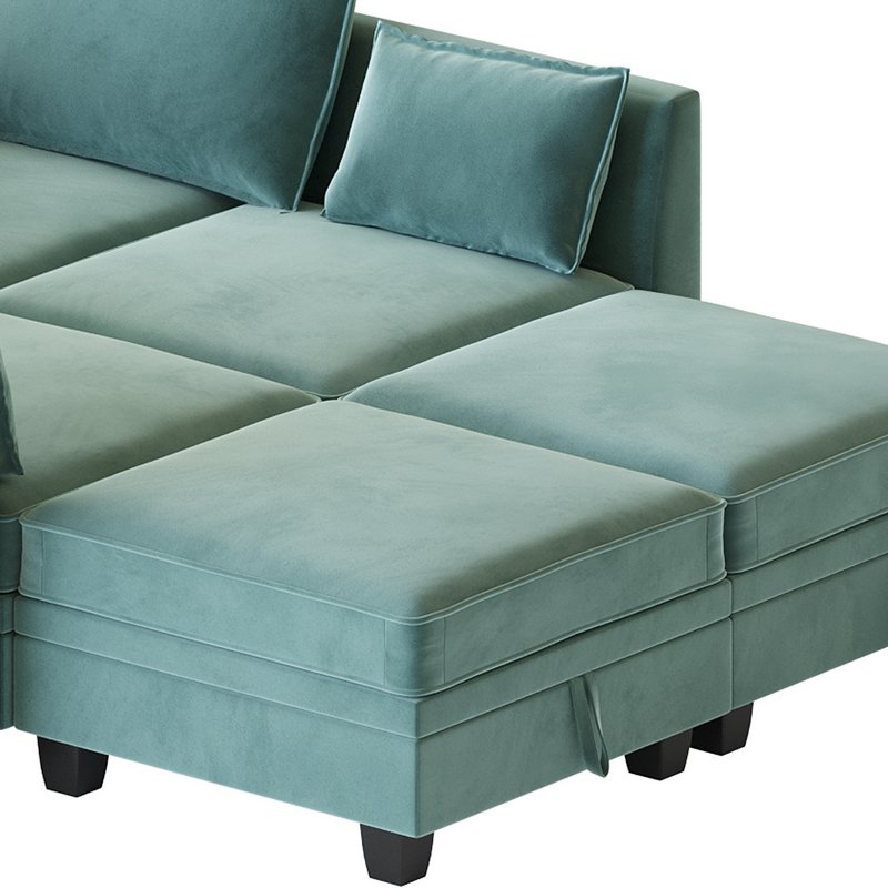 Sectional Sofa Convertible Sofa Bed 2 Image 7