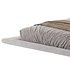 Cesar Suede Fabric Contemporary Minimalist Bed Frame King Size - Thumbnail 8