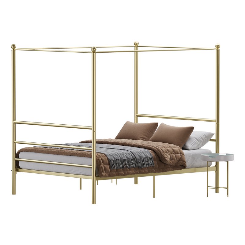 Mainstays Metal Canopy bed Image 8