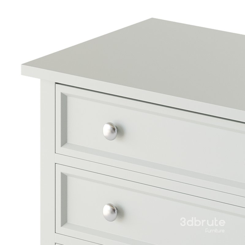 Harbor Grey 5-Drawer Chest Image 9