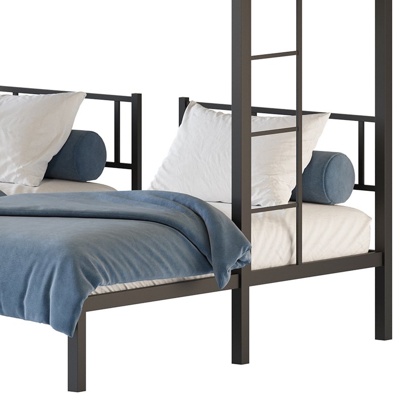 Metal Triple Bunk Beds Image 8