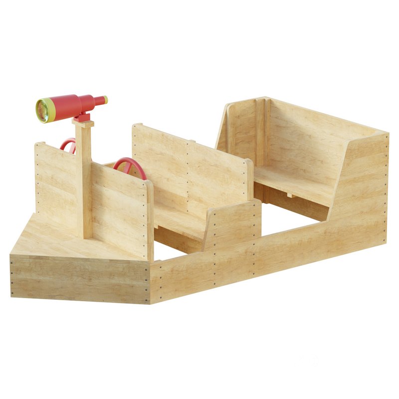 ADMIRAL WOODEN PLAY BOAT Image 9