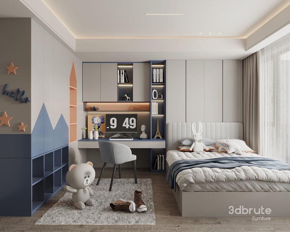 Modern bedroom Image 1