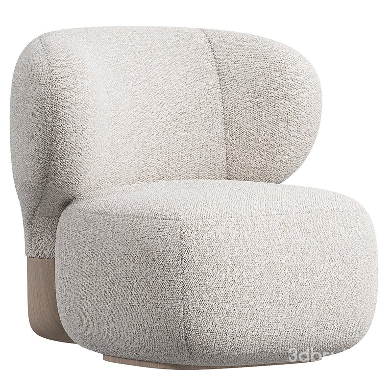 Asawa Lounge Chair by Secolo Image 1