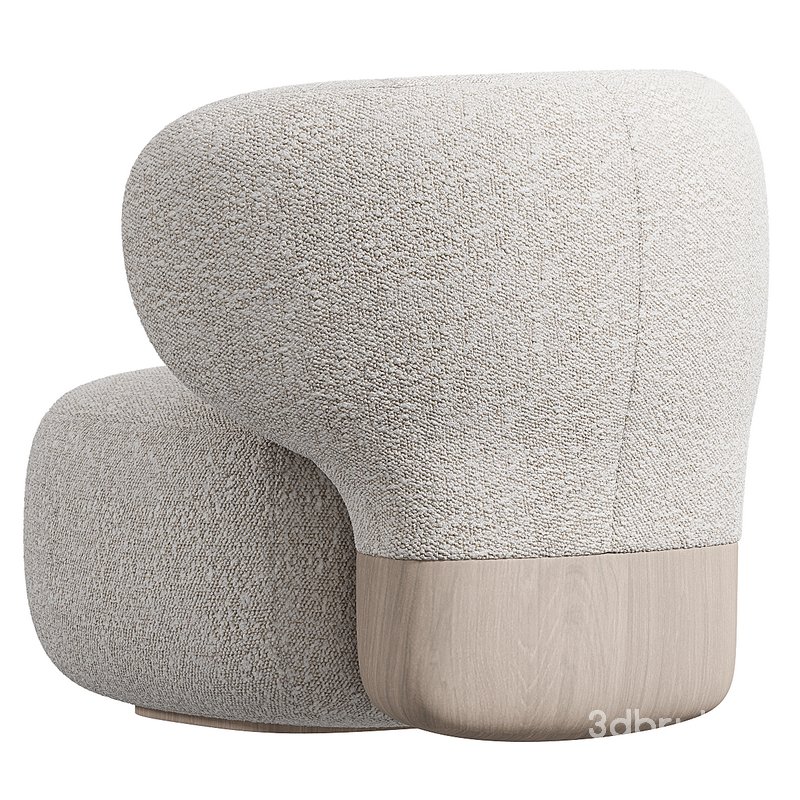 Asawa Lounge Chair by Secolo Image 3