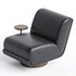 Bronwyn Leather Swivel Chair - Thumbnail 1