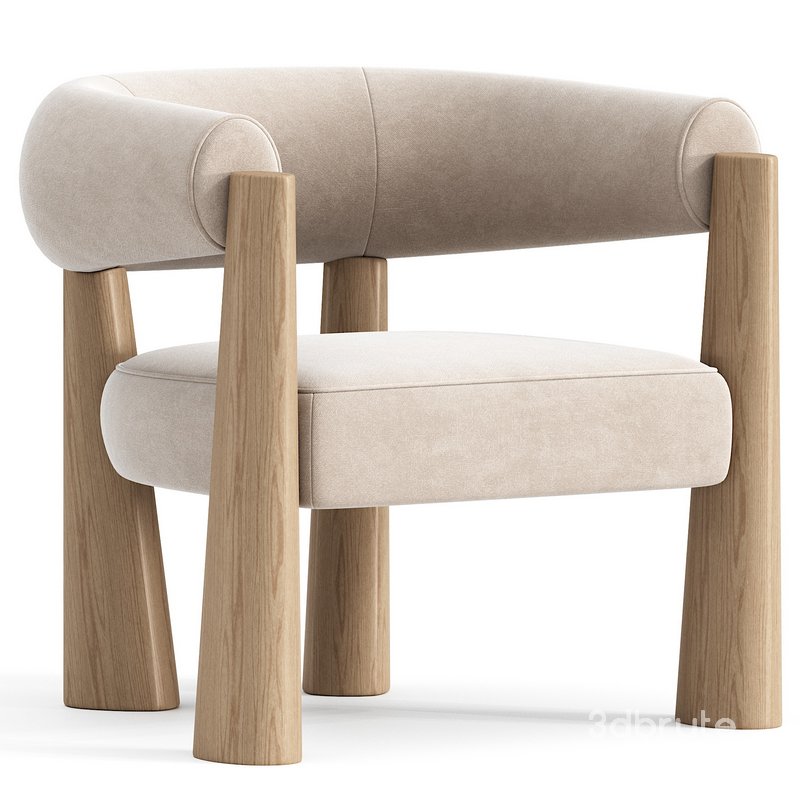 Armchair Studiotwentyseven Achille by Maxime Boutillier Image 1