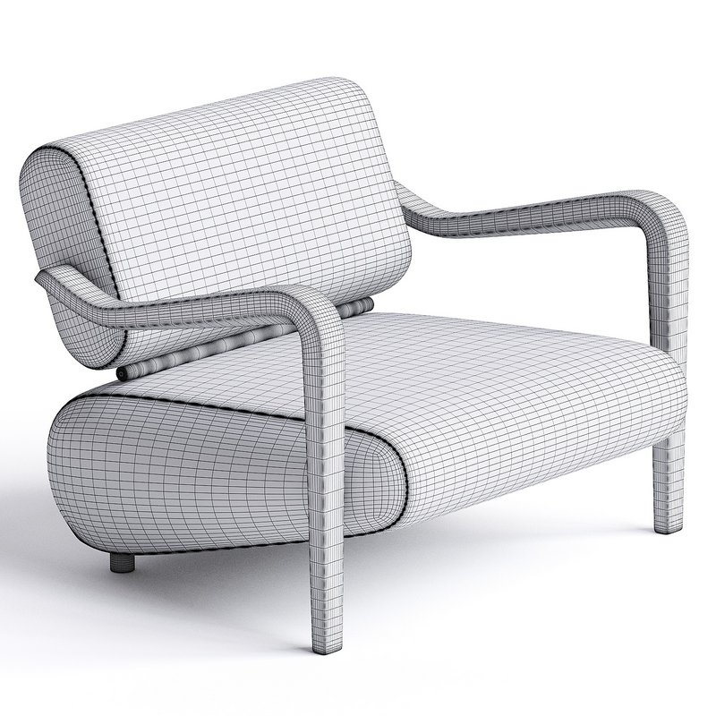 Armchair Mezzo Collection Clark Image 3