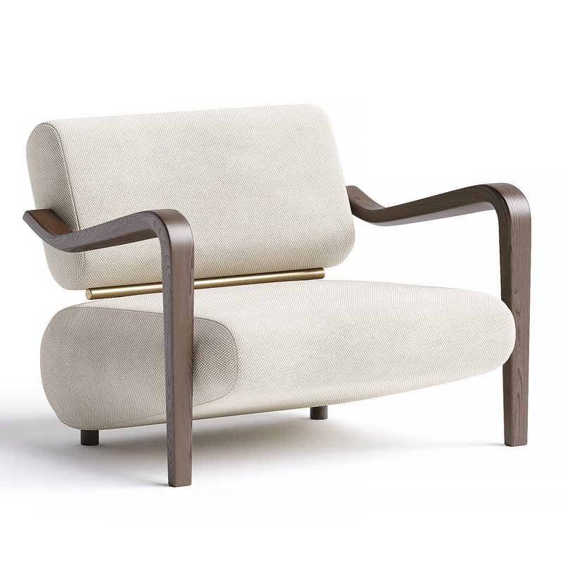 Armchair Mezzo Collection Clark Image 1