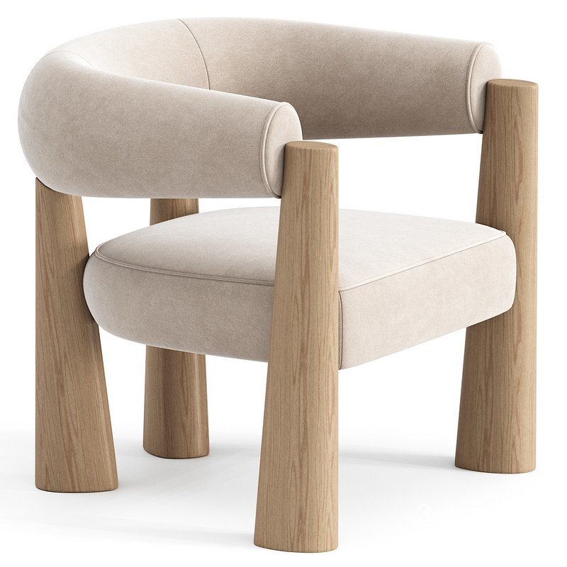 Armchair Studiotwentyseven Achille by Maxime Boutillier Image 2