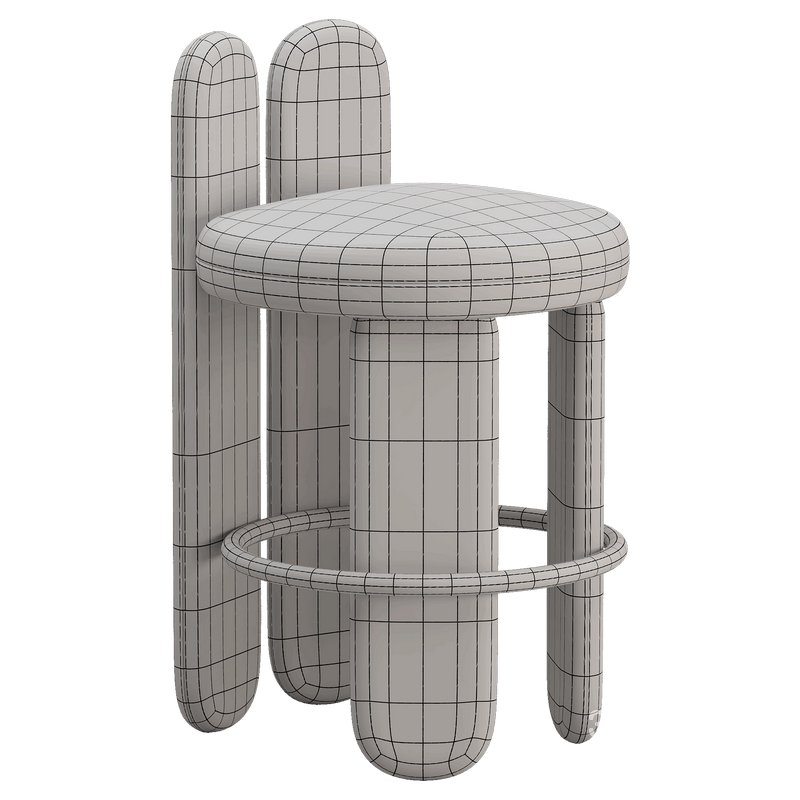 Glazy Counter Stool Image 4