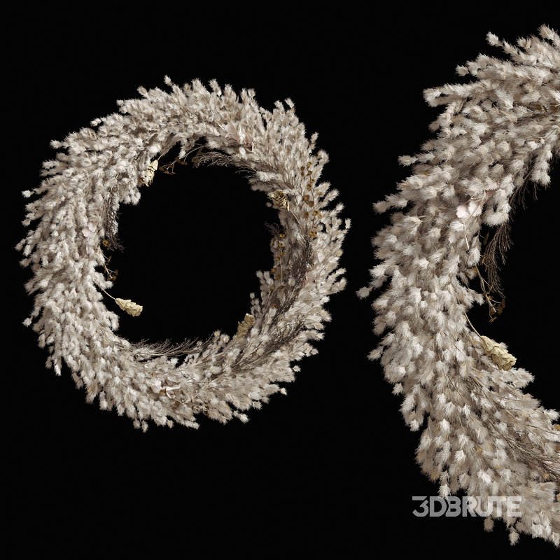 Wall hanging Pampas Ring Image 1