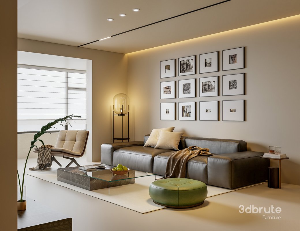 Living room and dining room Image 1