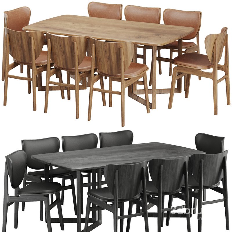 Dinning chair and table58 Image 1