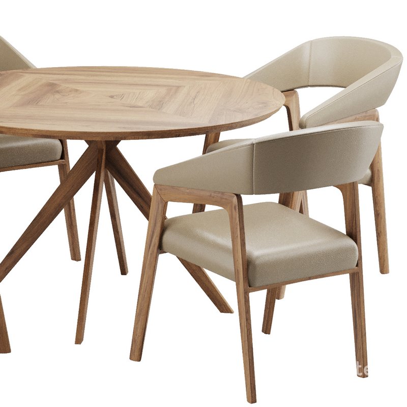 Dinning chair and table53 Image 4