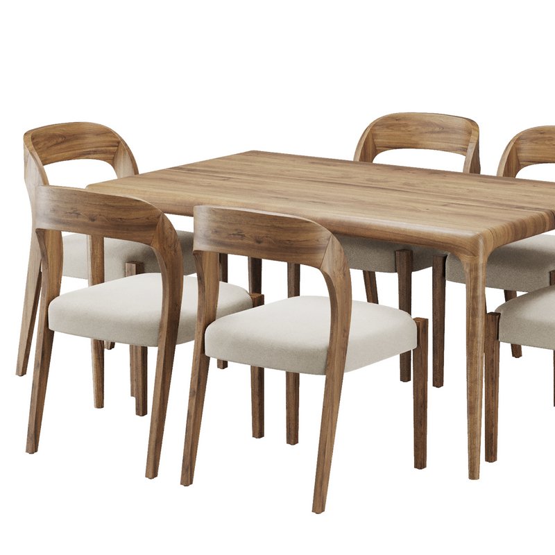 Dinning chair and table70 Image 3