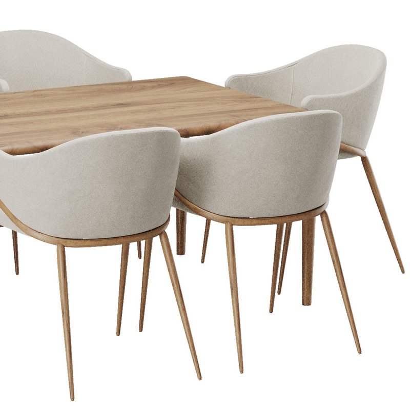 Dinning chair and table61 Image 3