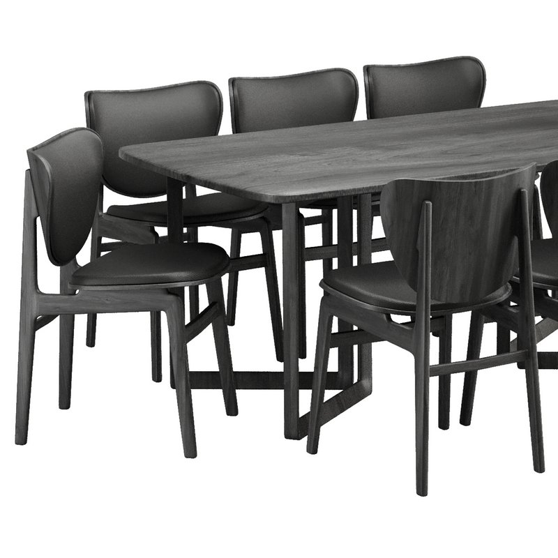 Dinning chair and table58 Image 2