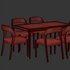 Dinning chair and table70 - Thumbnail 2
