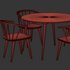 Dinning chair and table69 - Thumbnail 3