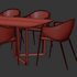 Dinning chair and table59 - Thumbnail 4