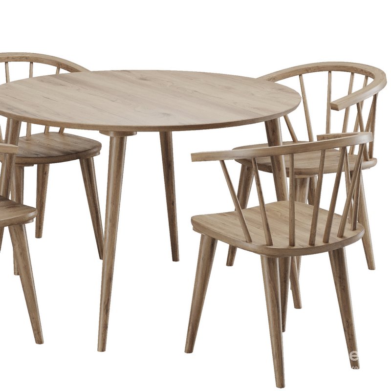 Dinning chair and table69 Image 4