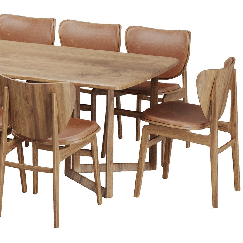 Dinning chair and table58 Image 3