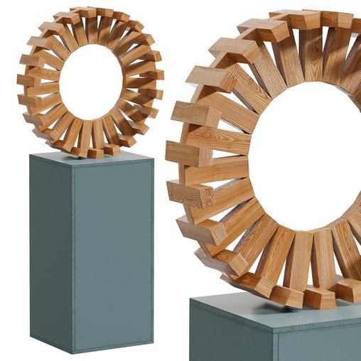 Underutilised wood species table by Dezeen