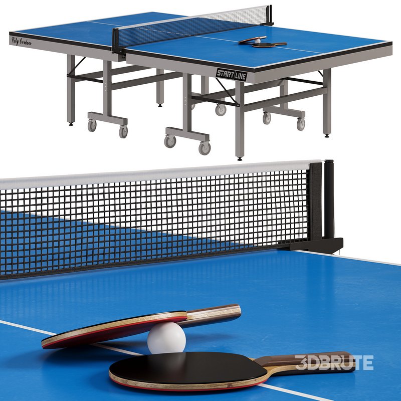 Tennis table Champion professional tournament table for table tennis by Start Tashkent Image 2