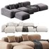 Customizable Sofa Lapis E019 - Thumbnail 1