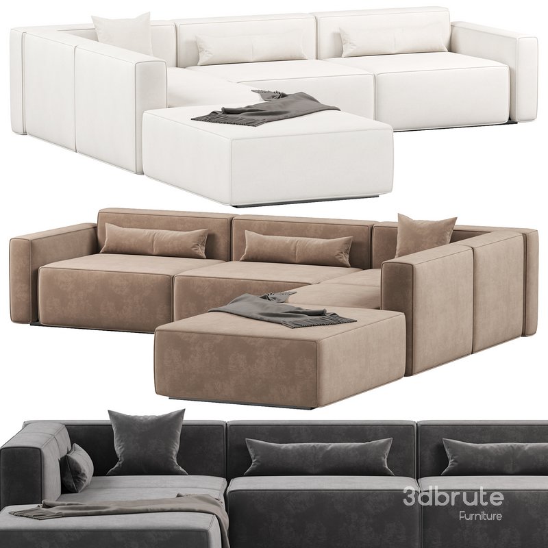 Mix Modular 5 Piece Sectional Sofa Image 1