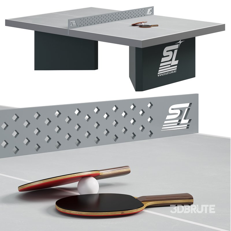 Tennis table City Power Outdoor by Start Yumen Image 1