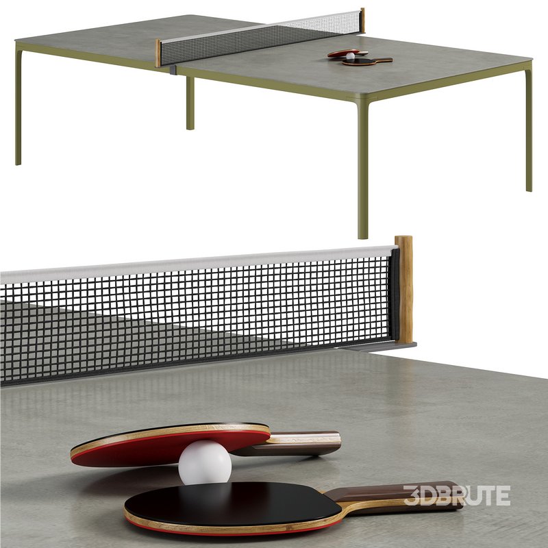Play Gaming Tennis Table By Ethimo Image 1