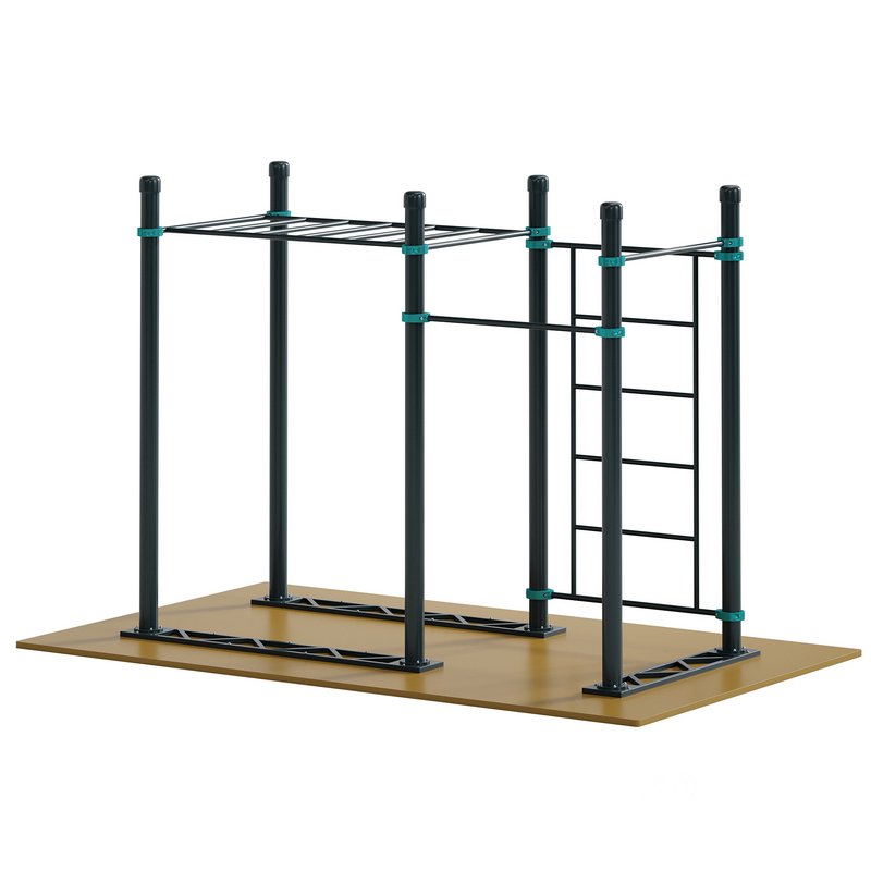 Swedish wall hand walker and 2 horizontal bars Igarka by Kenguru Image 1