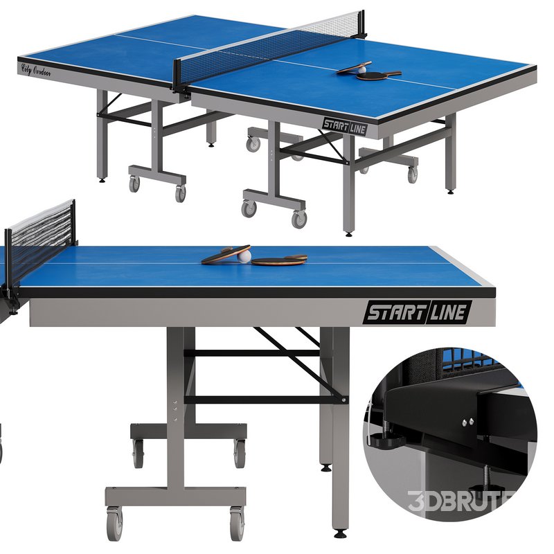 Tennis table Champion professional tournament table for table tennis by Start Tashkent Image 1