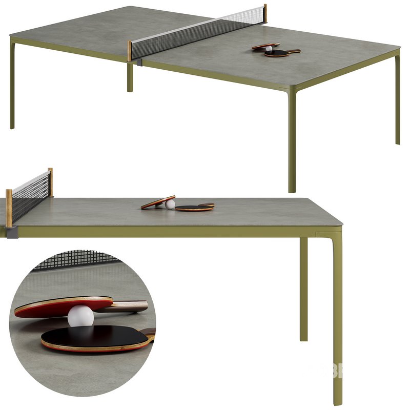 Play Gaming Tennis Table By Ethimo Image 2