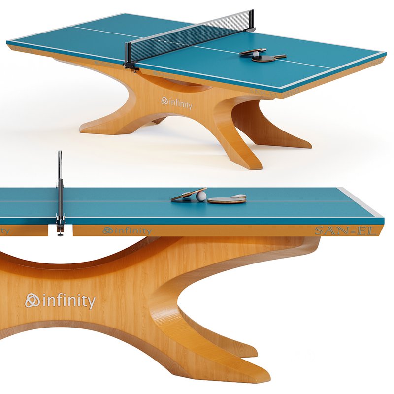Professional tennis table SAN EI Infinity Rio by Billiardvip Image 1