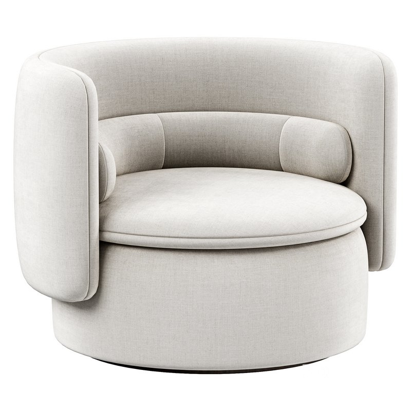Group armchair with fixed base By SCP Image 3
