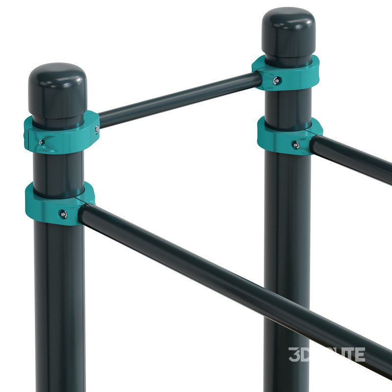 Double Curved Gym Bars by Kenguru Image 2