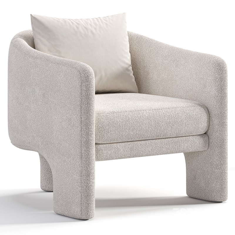Upland Upholstered Armchair Image 3