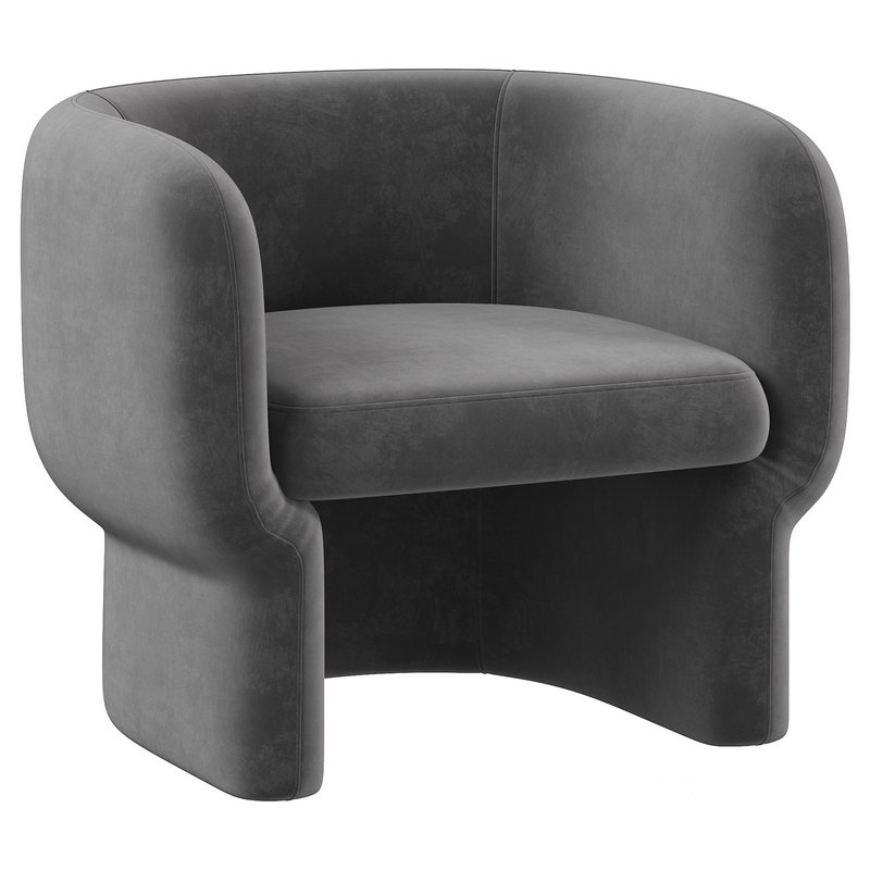 Cambry Upholstered Barrel Chair Image 1